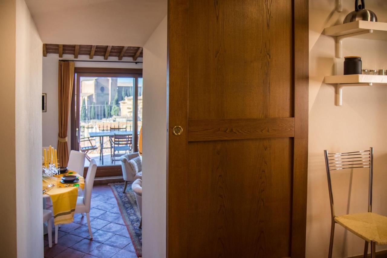 La Terrazza Sul Duomo Apartman Siena Kültér fotó
