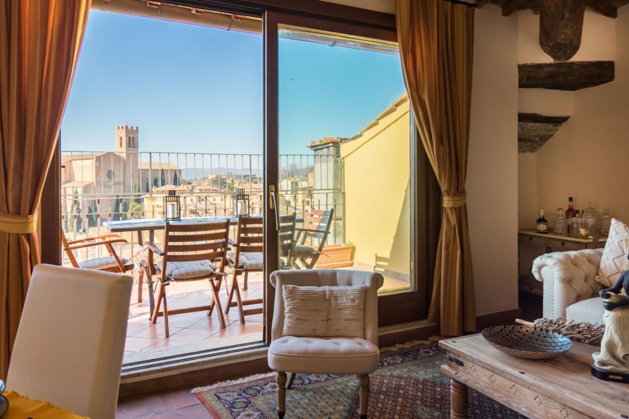 La Terrazza Sul Duomo Apartman Siena Kültér fotó